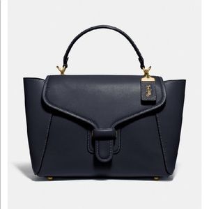 Coach Courier Carryall in Midnight Navy Blue